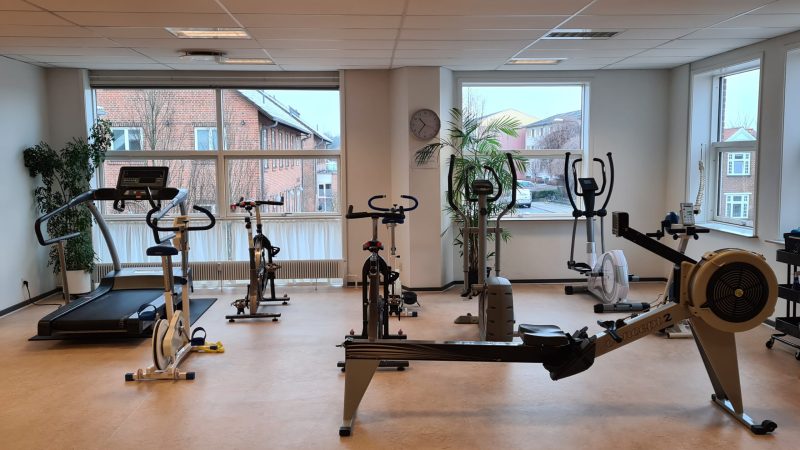 Fysiurgisk massage på Middelfart fysioterapi 3 Motionsrummet - træningsmaskiner 2021